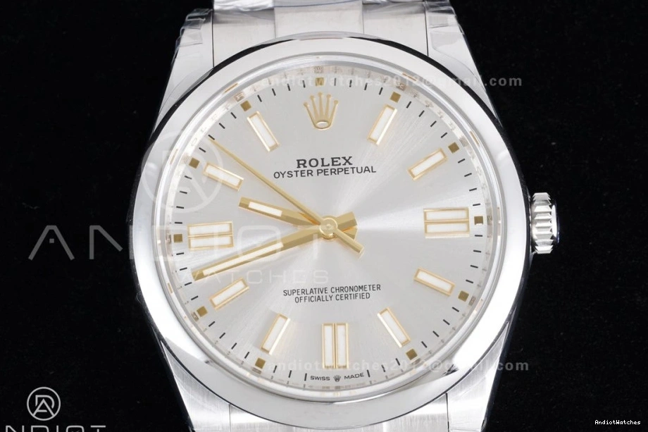 Perpetual 41mm Silver Tailored Edition 904L VSF DD3230 Oyster V 1:1 Dial 124300 954 Steel Best 0910